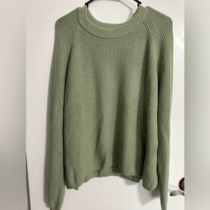 Tahari | Knit Sweater | Green | Size XL